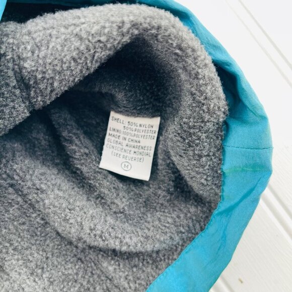 Blanc Noir Womens Sleeveless Vest M Blue Nylon & Polyester - Picture 3 of 6